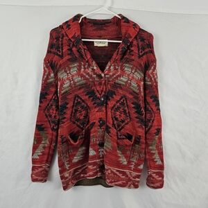 Denim & Supply Ralph Lauren Shawl Collar Cardigan Sweater Aztec Southwestern XS